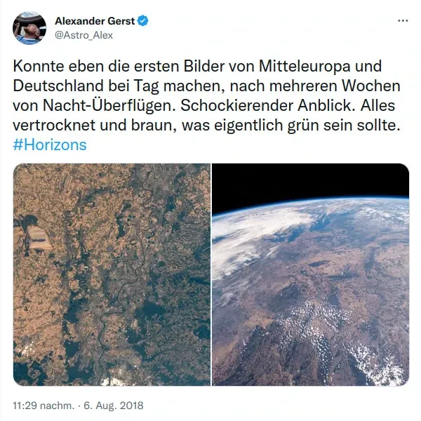 Alexander Gerst: Schockierender Anblick